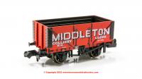 NR-7009P Peco 9ft 7 Plank Open Wagon number 614 - Middleton Colliery Leeds